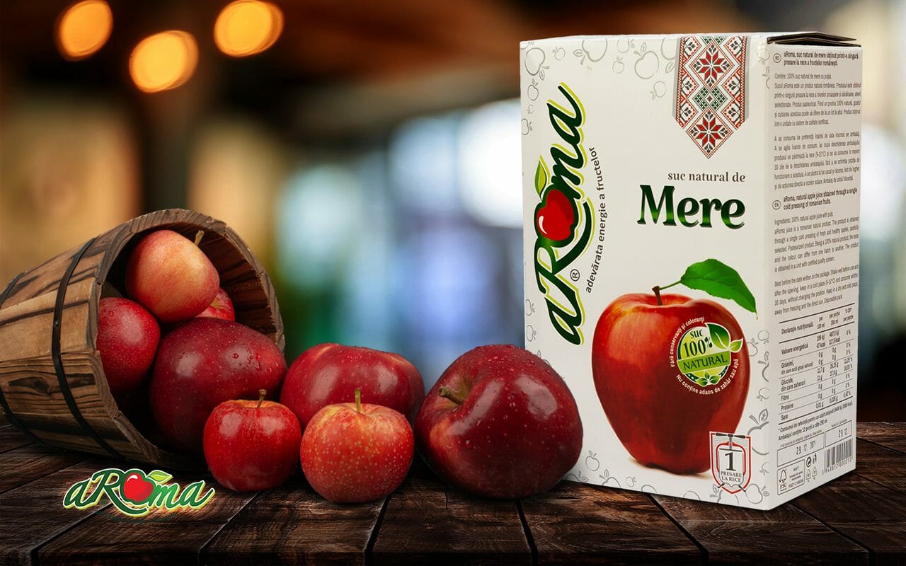 Comparație fabrici de suc de mere