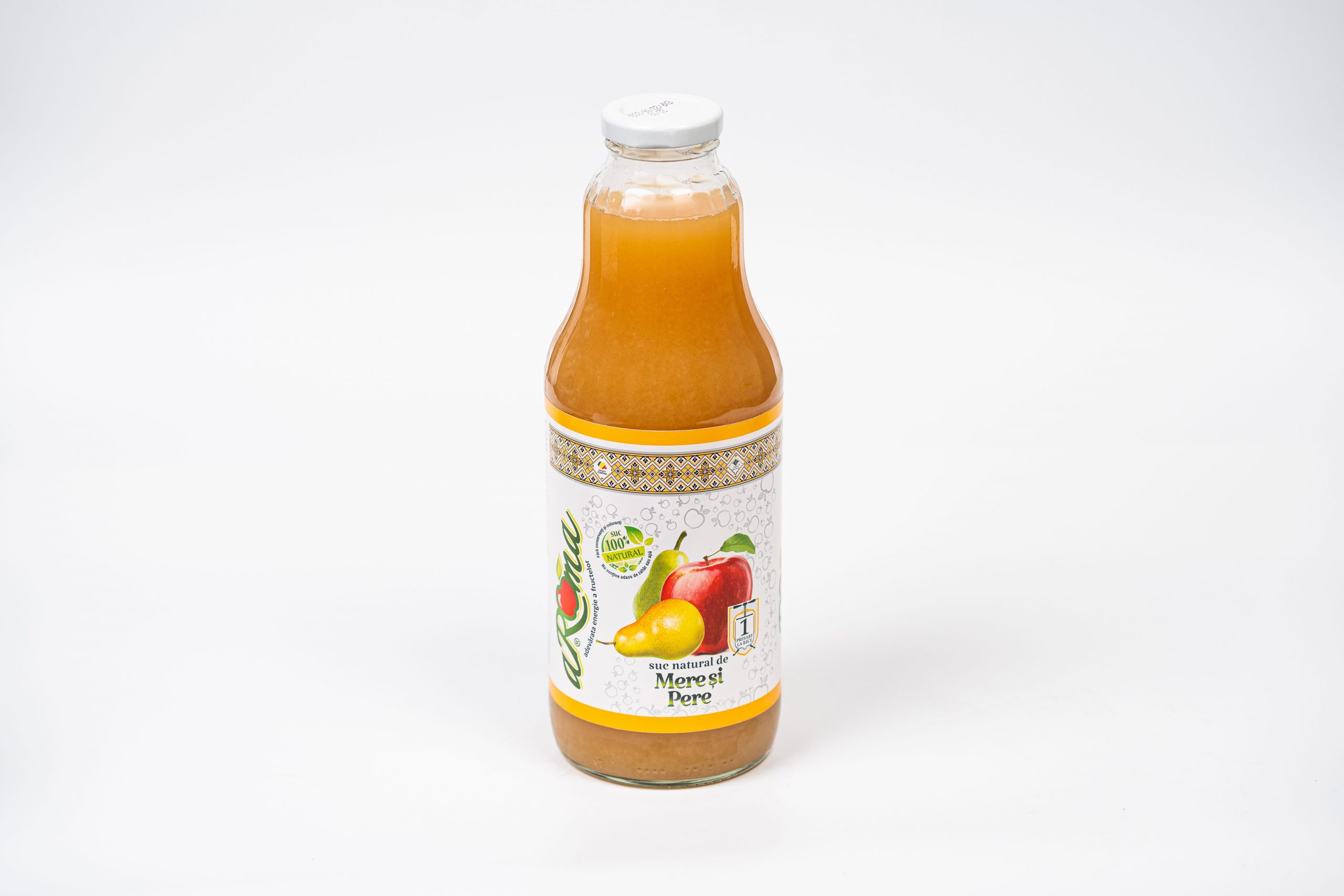 Suc natural de mere și pere 1L